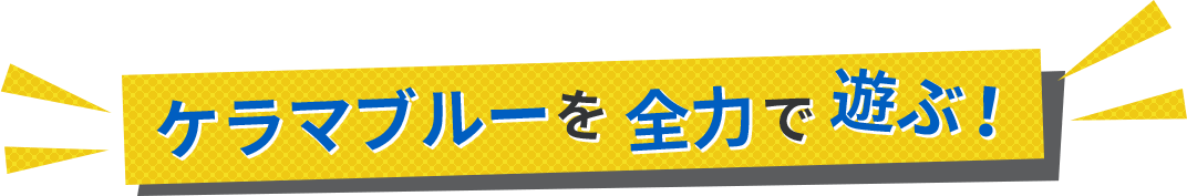 ケラマブルーを全力で遊ぶ